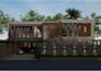 modern house design with facade